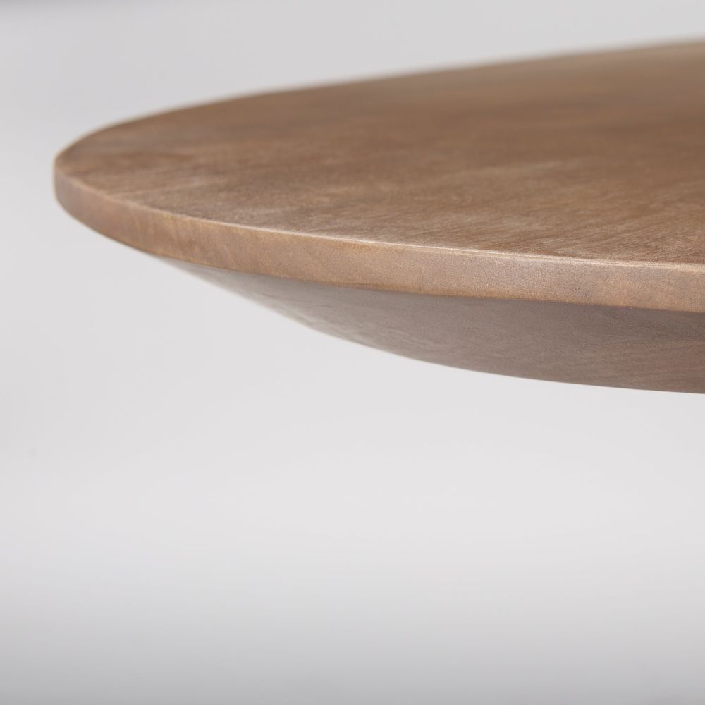 Dimitri Medium Brown Wood Dining Table