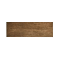Additional view of Jacques Etagere in warm medium brown and walnut brown.