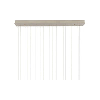 Pendants:Multi Finhorn 15-Light Linear Multi-Drop Pendant