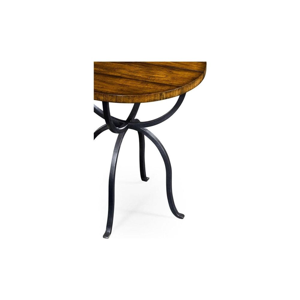 Casual Accents Bistro Round Centre Table-Jonathan Charles-JCHARLES-491045-CFW-Coffee Tables-4-France and Son