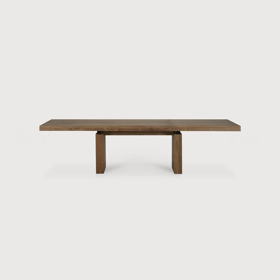 Double Extendable Dining Table - Teak view