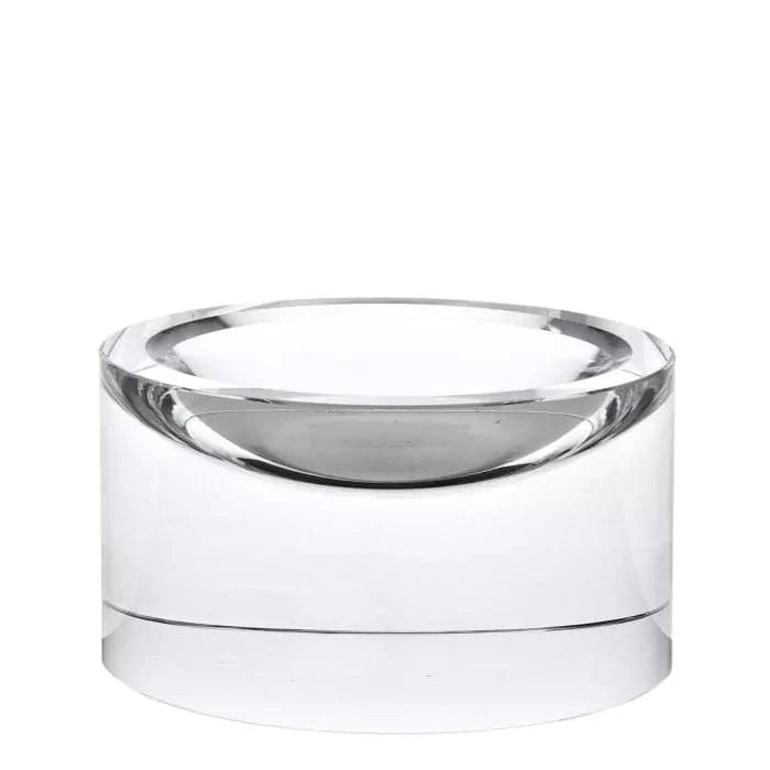 Bowl Conex, shown in clear and colorless with crystal, glass, and open top basin.