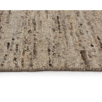 Alternate view of Terena Hand-woven Rug, featuring textured finish, wool, cotton, and hand-woven construction.