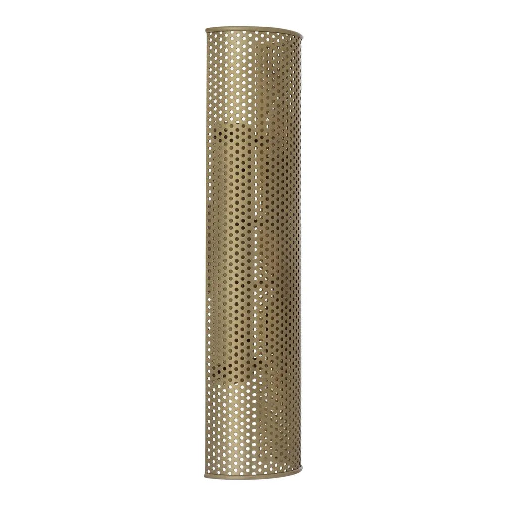 Additional view of Wall Lamp Morrison, featuring perforated finish, metal, and wall-mounting hardware implied.