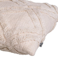 Alternate view of Cushion Maris S Off-White in off-white and ivory.