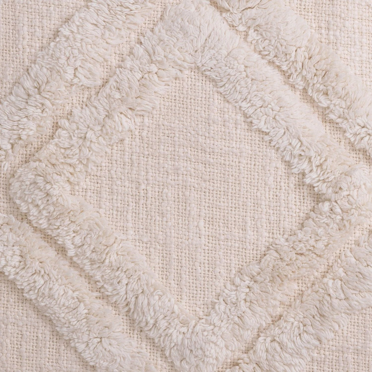 Additional view of Cushion Maris S Off-White in off-white and ivory.