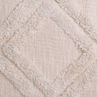 Additional view of Cushion Maris S Off-White in off-white and ivory.