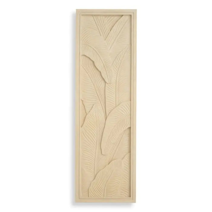 Additional view of Wall Object Zanzibar in cream and beige.