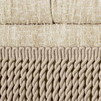 Ottoman Dorantes bouclé sonata cream
