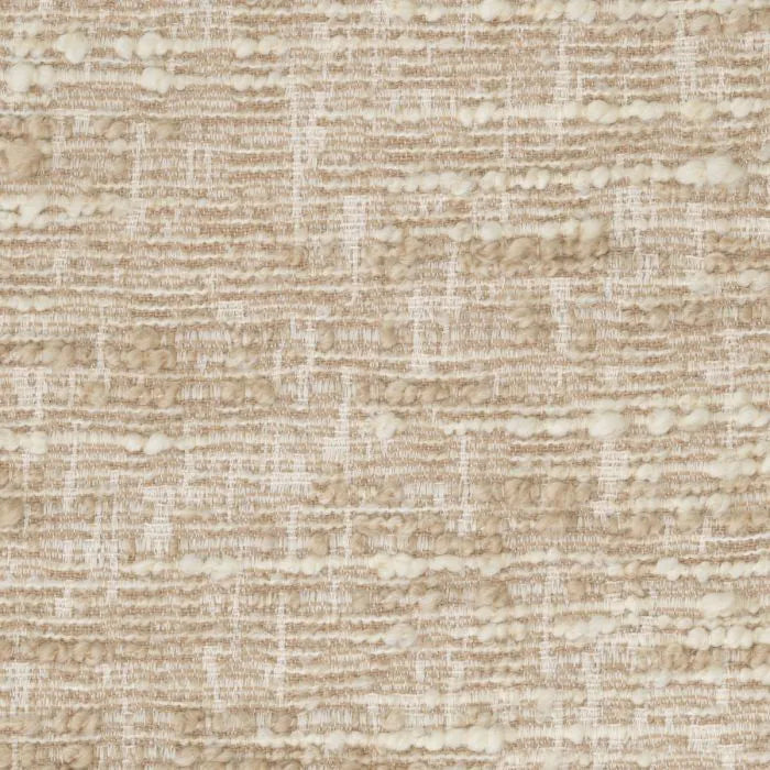 Ottoman Dorantes bouclé sonata cream