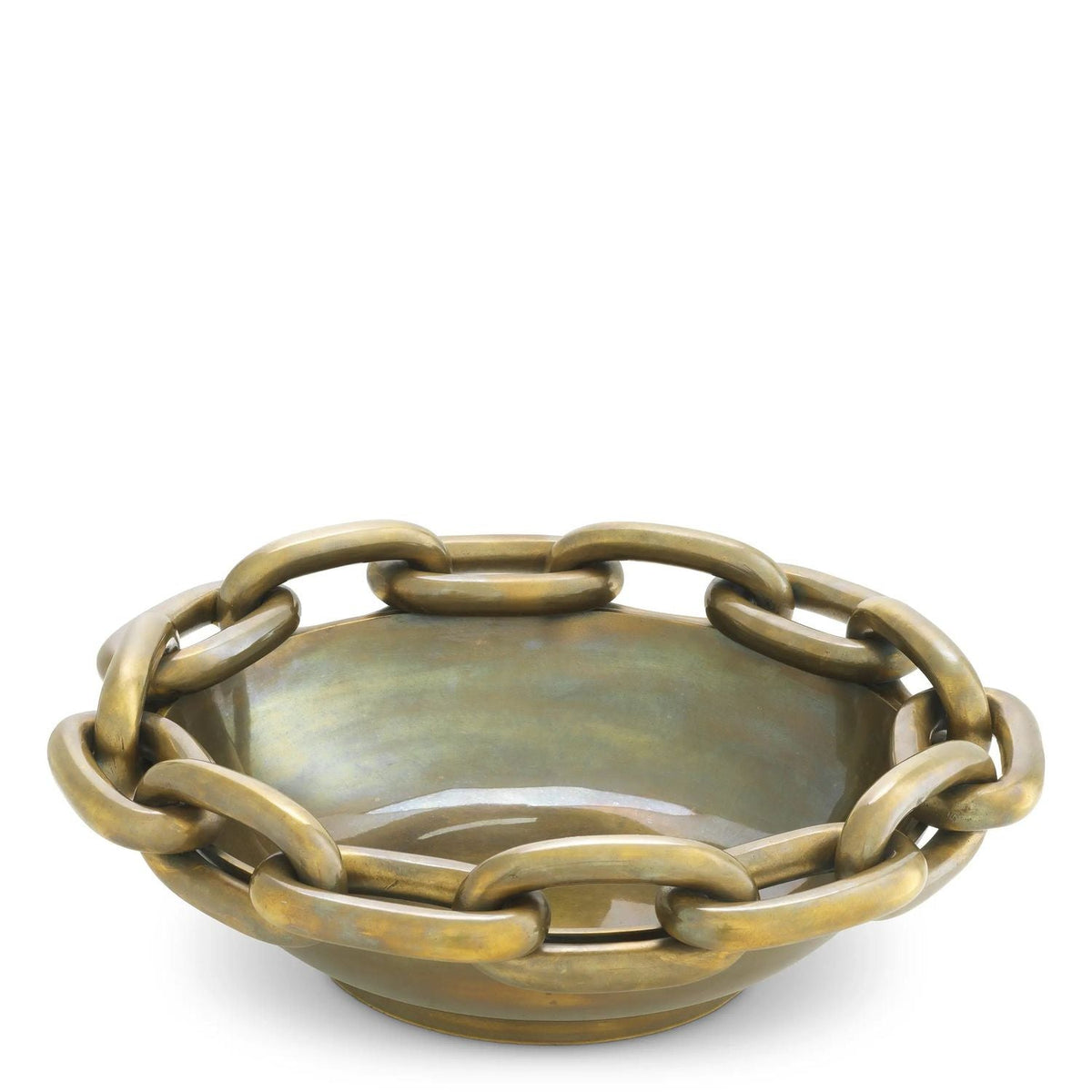 Bowl Merona Vintage Brass Finish - image 4