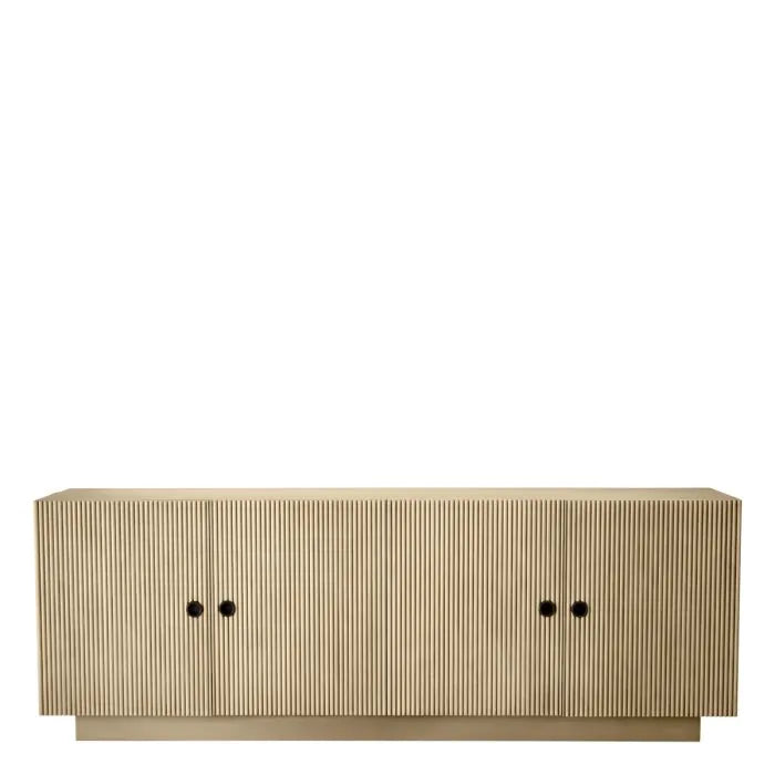 Alternate view of Dresser Dimitrios washed oak veneer in light oak and warm beige.