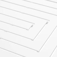Outdoor Dining Table Vistamar matte white