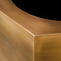 Planter Montura Low Vintage Brass Finish - image 7