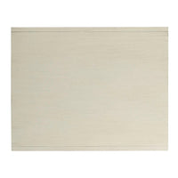 Additional view of Essex Bedside Table in ivory and cream, featuring painted finish and single centered drawer.