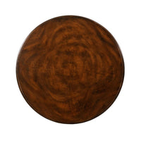 Additional view of Cayman Side Table, featuring polished finish, wood, hardwood, and integrated lower shelf.