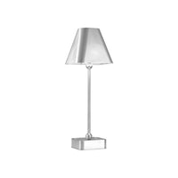 Table Lamps Gadabout Nickel Cordless Table Lamp