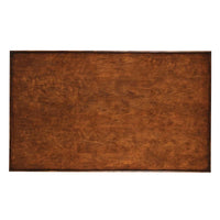 Alternate view of Marseille Cocktail Table in medium brown and warm amber-brown.