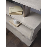 Bookcases & Etageres Soiree Low Bookcase - Silver Leaf