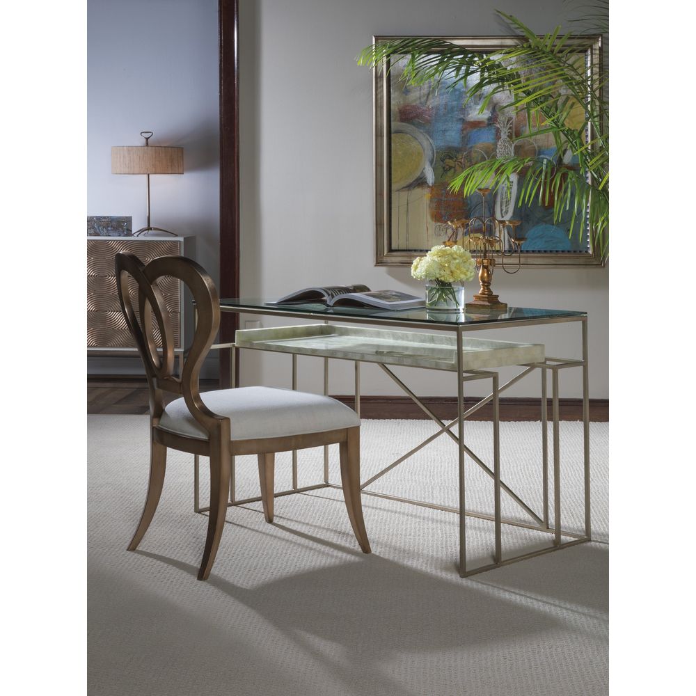 Dining Chairs Melody Side Chair - Silver Leaf
