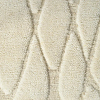Alternate view of Rug Coralie Ivory 200 X 300 Cm, featuring tufted finish, wool, and high-low sculpted pile.