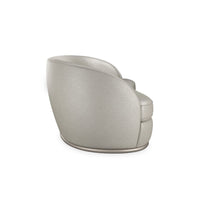 Additional view of Nebula Sofa 101 in champagne beige and warm ivory.