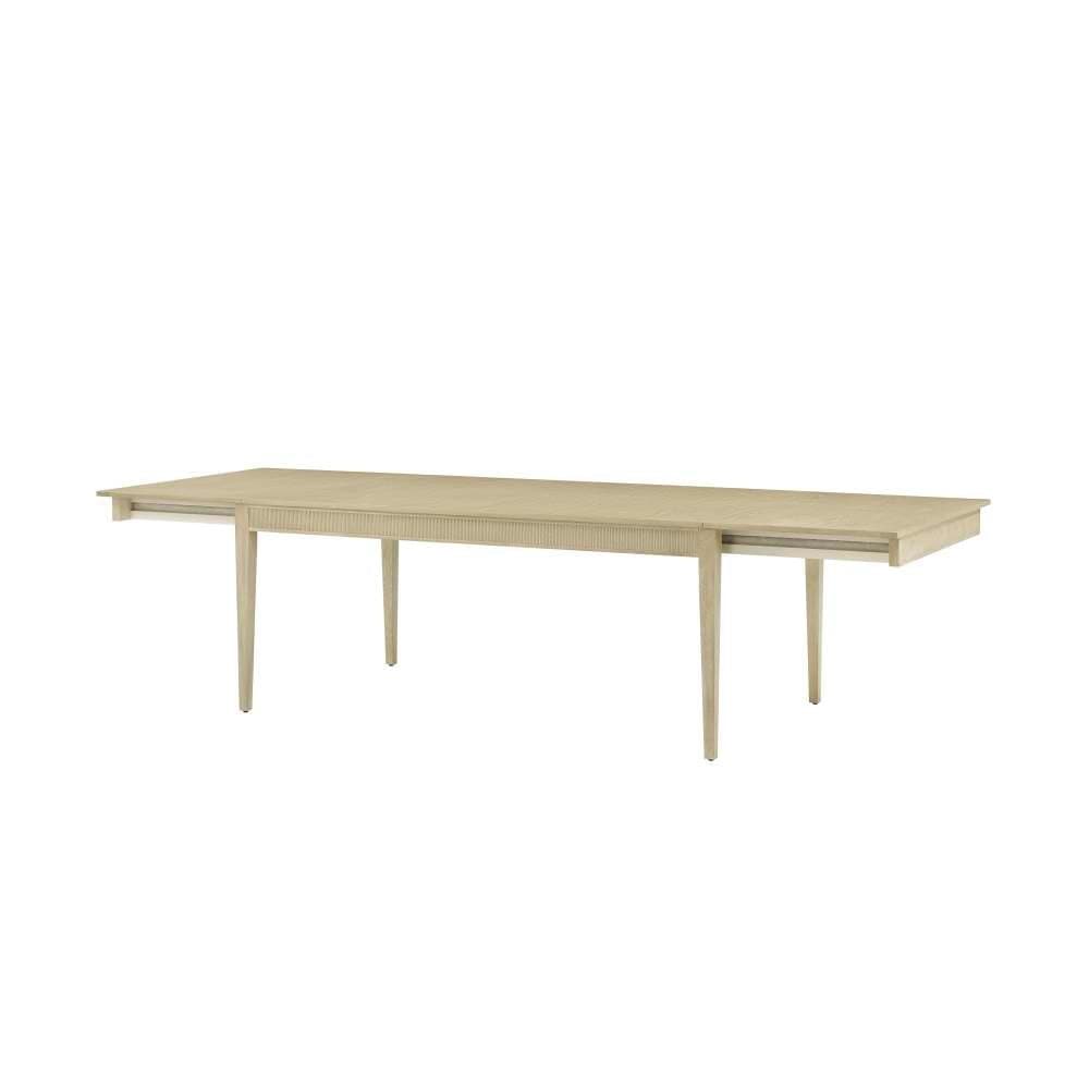 Alternate view of Balboa Rectangular Dining Table, featuring matte finish, wood, and a rectangular dining surface.