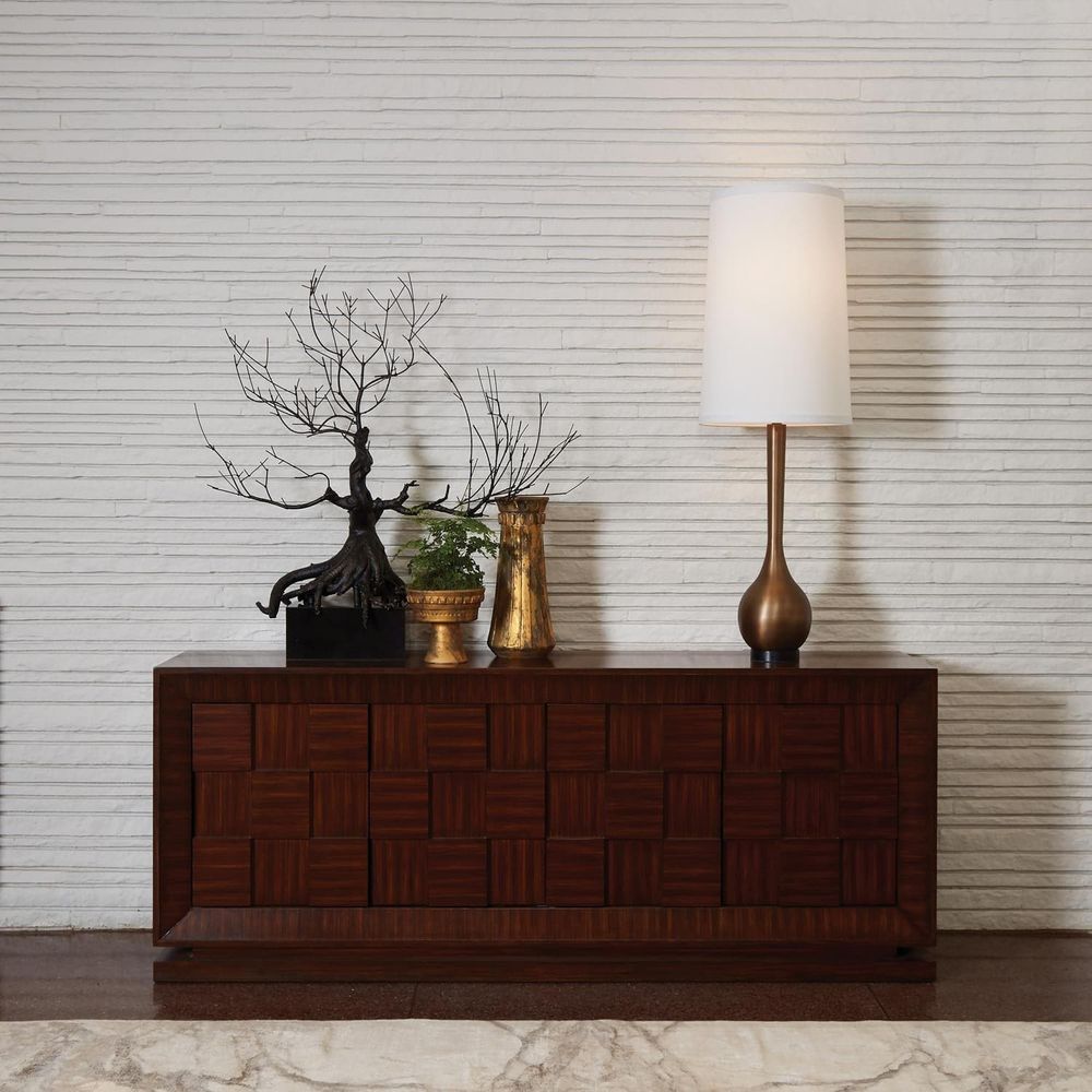 Alternate view of Imperial Penzai, featuring oxidized finish, cast metal, bronze, and freestanding sculpture.