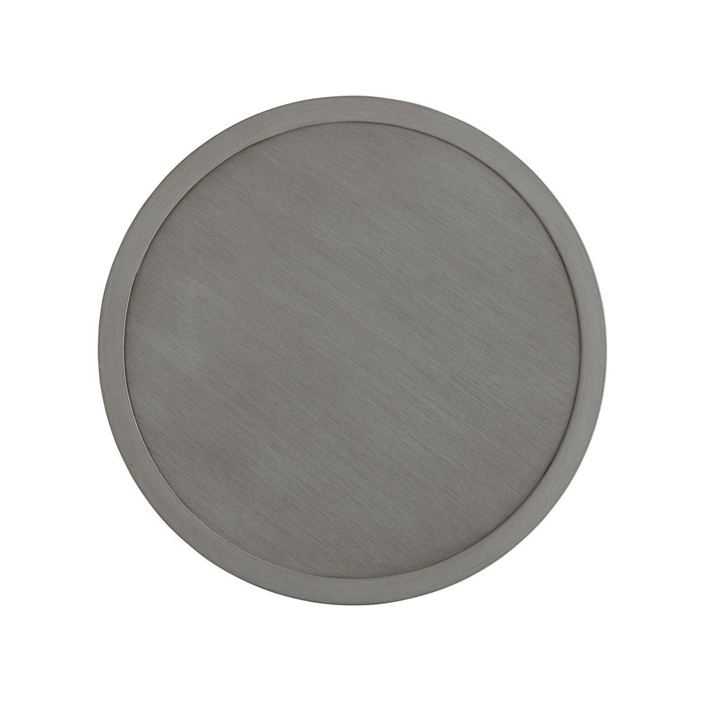 Outdoor Side Tables Round End Table - 3945 Light Gray