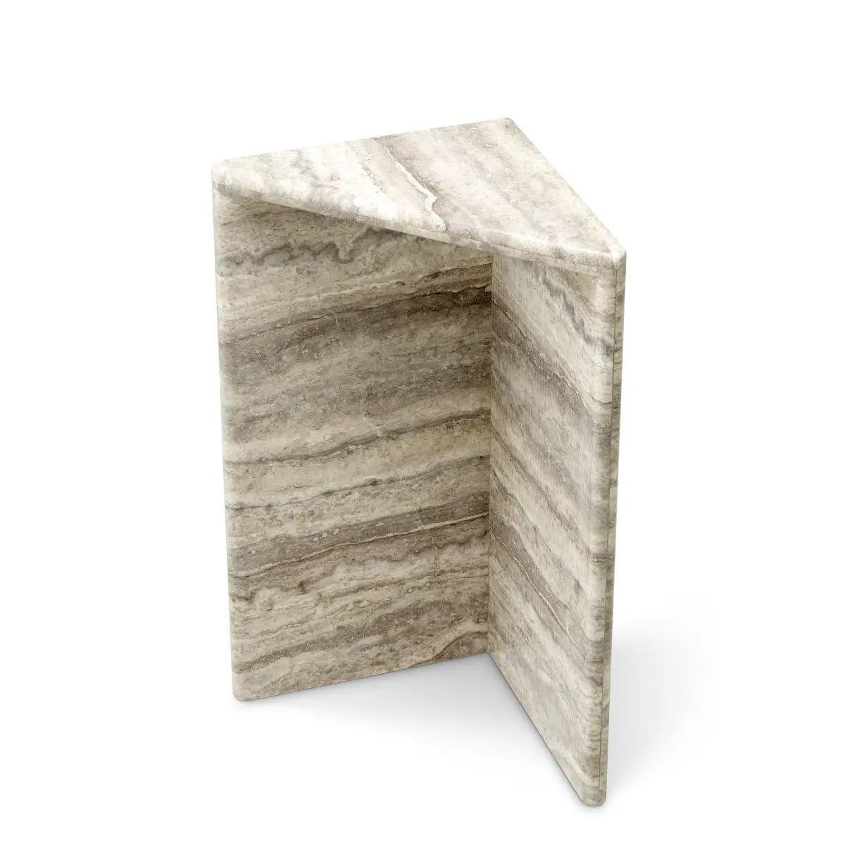 Additional view of Column Northbridge S Silver Travertine in beige and taupe.