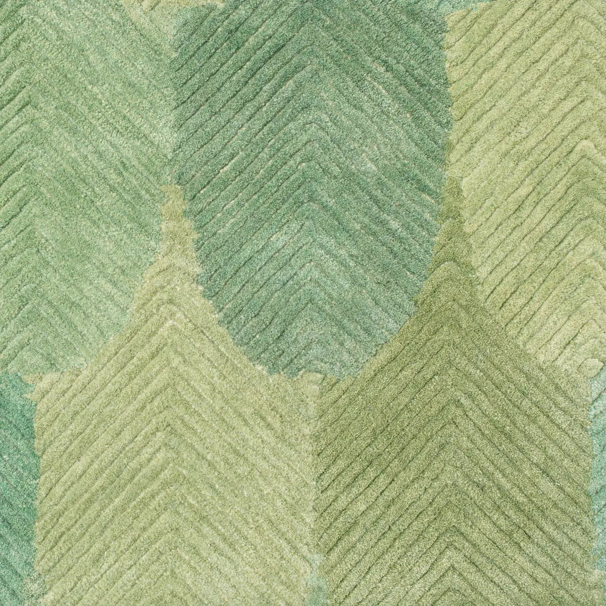 Additional view of Rug Mayfield Green 300 X 400 Cm, featuring hand-tufted finish, wool, and a soft textured pile surface.