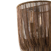 Additional view of Brassik Small Sconce in bronze and brown, featuring aged finish and wall-mounted sconce.