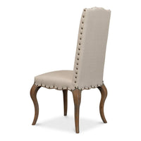 Thorne Side Chair-SARREID-STOCKR-SARREID-29083-Dining ChairsBlue Traditional-8-France and Son