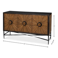 Luke 3 Door Sideboard