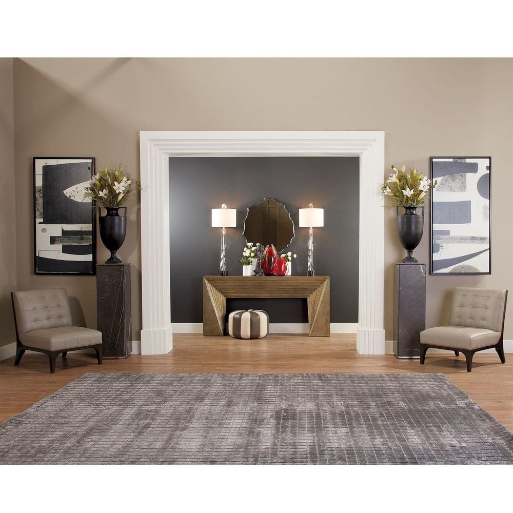 Alternate view of Chiseled Mirror, featuring beveled finish, mirrored glass, glass, and wall-mounting.