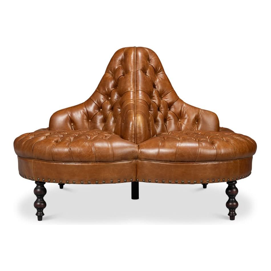 Lobby Sofa Cuba Brown