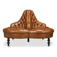 Lobby Sofa Cuba Brown