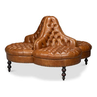 Lobby Sofa Cuba Brown