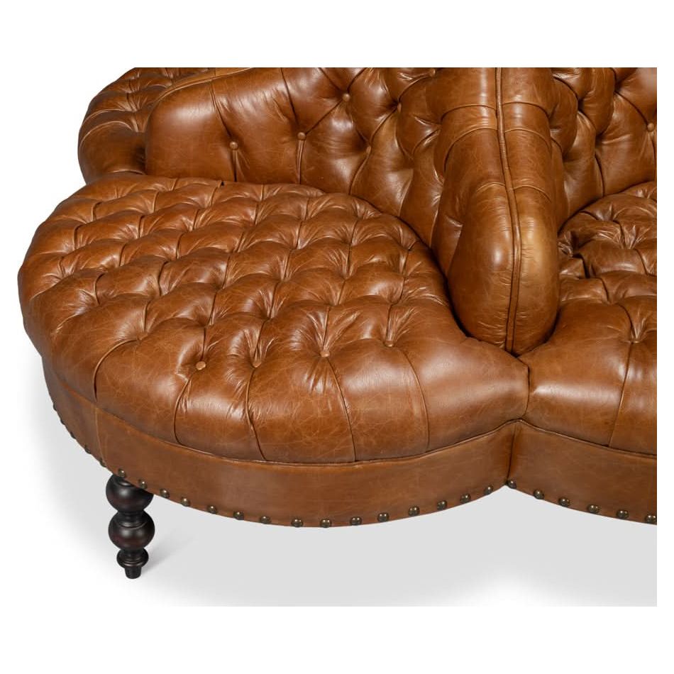 Lobby Sofa Cuba Brown
