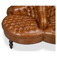 Lobby Sofa Cuba Brown