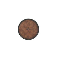 Walnut Circle Accent Table-Theodore Alexander-THEO-5000-029-Side Tables-4-France and Son