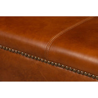 Streetman Cocktail Ottoman, Havana Brown - product view 9