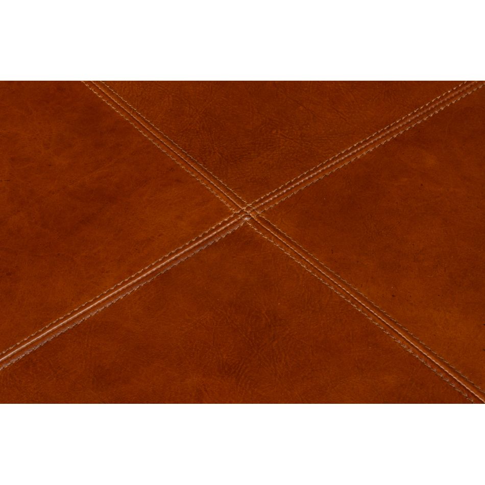 Streetman Cocktail Ottoman, Havana Brown - product view 10