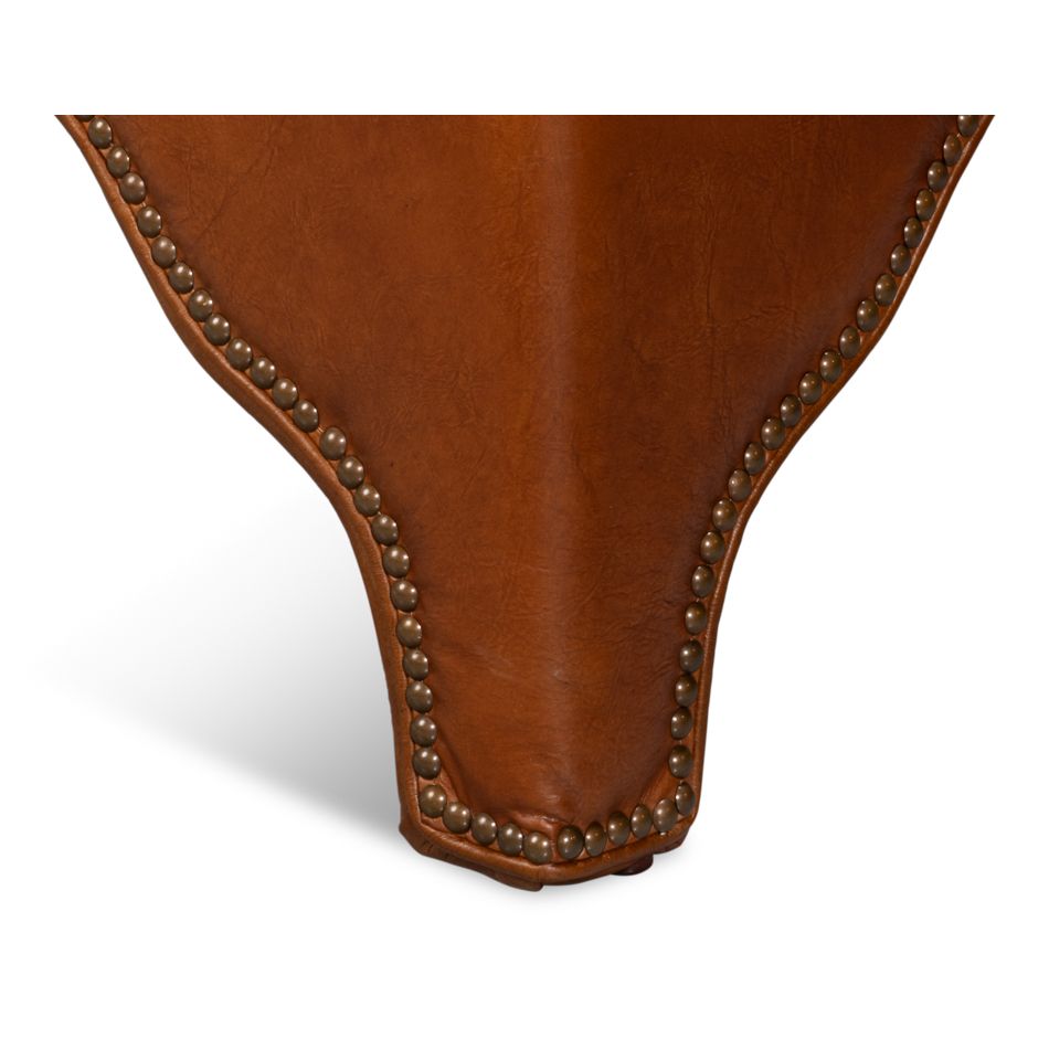 Streetman Cocktail Ottoman, Havana Brown - product view 11