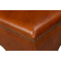 Streetman Cocktail Ottoman, Havana Brown - product view 12
