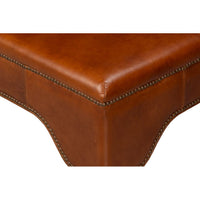 Streetman Cocktail Ottoman, Havana Brown - product view 5