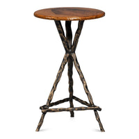 Planter's Table - Aged Brass - product view 12