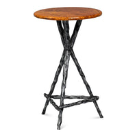 Planter's Table – Antique Pewter