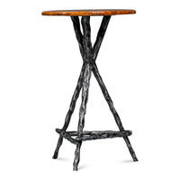 Planter's Table - Antique Pewter - product view 8