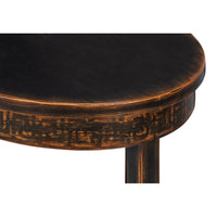 Golden Rim Side Table